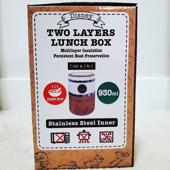 Disney Chip & Dale Stainless Steel Lunch Box - Picture 2 of 4